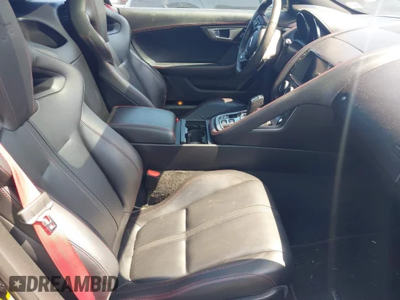 ✅ 2017 Jaguar F-Type R • VIN: SAJWJ6DL7HMK44068 • Lot: 42576911. Wystawiony na IAAI z przebiegiem 43 476 mil. Bezpłatny archiwum sprzedaży aukcyjnych z USA i szczegółowy raport historii pojazdu na DreamBid. Zdjęcie 5.