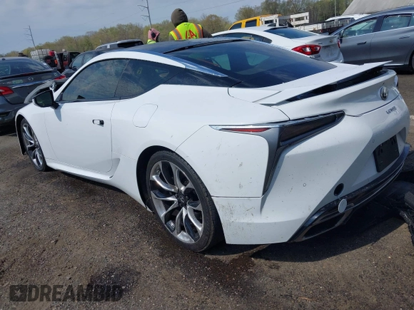 ✅ 2021 Lexus LC 500h • VIN: JTHBP5AY0MA008376 • Лот: 42016674. Опубликован ранее на IAAI с пробегом 37 760 миль. Бесплатный доступ к архиву аукционных продаж из США и подробный отчёт об истории автомобиля на DreamBid. Изображение 3.