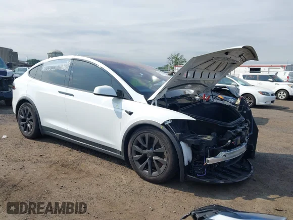 ✅ 2023 Tesla Model X • VIN: 7SAXCDE53PF415569 • Лот: 42558960. Опубликован ранее на IAAI с пробегом Не указан. Бесплатный доступ к архиву аукционных продаж из США и подробный отчёт об истории автомобиля на DreamBid. Изображение 1.