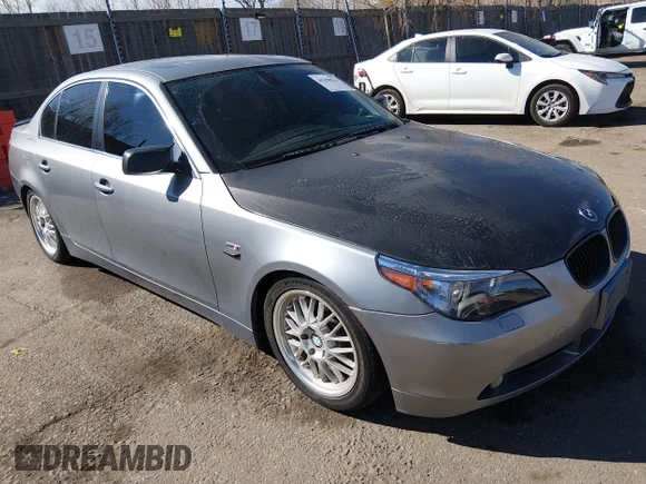 ✅ 2006 BMW 5 Series 530xi • VIN: WBANF73526CG69060 • Lot: 44366222. Listed on IAAI with 193,193 mi. Free auction sales archive from the USA and detailed vehicle history report at DreamBid. Image 1.