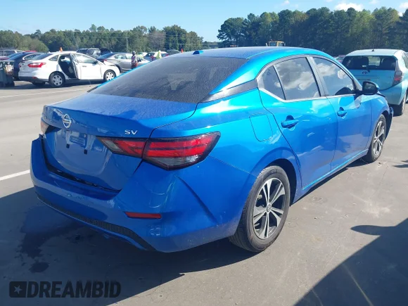 ✅ 2022 Nissan Sentra SV • VIN: 3N1AB8CV4NY254394 • Lot: 43380269. Wystawiony na IAAI z przebiegiem 60 490 mil. Bezpłatny archiwum sprzedaży aukcyjnych z USA i szczegółowy raport historii pojazdu na DreamBid. Zdjęcie 4.