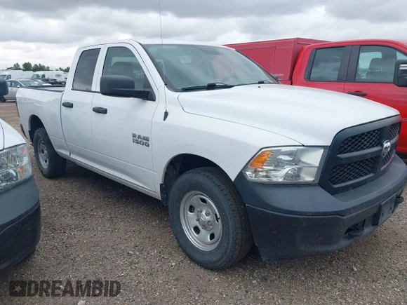 ✅ 2018 Ram 1500 Tradesman • VIN: 1C6RR7FG9JS284414 • Lot: 45101735. Wystawiony na IAAI z przebiegiem 54 888 mil. Bezpłatny archiwum sprzedaży aukcyjnych z USA i szczegółowy raport historii pojazdu na DreamBid. Zdjęcie 1.