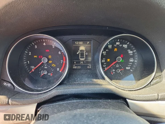 ✅ 2017 Volkswagen Passat S • VIN: 1VWAT7A35HC015436 • Lot: 75549015. Listed on Copart with 88,123 mi. Free auction sales archive from the USA and detailed vehicle history report at DreamBid. Image 9.