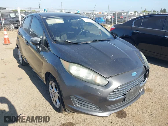 ✅ 2015 Ford Fiesta SE • VIN: 3FADP4EJXFM161845 • Лот: 45531562. Опубликован ранее на IAAI с пробегом 132 623 миль. Бесплатный доступ к архиву аукционных продаж из США и подробный отчёт об истории автомобиля на DreamBid. Изображение 1.
