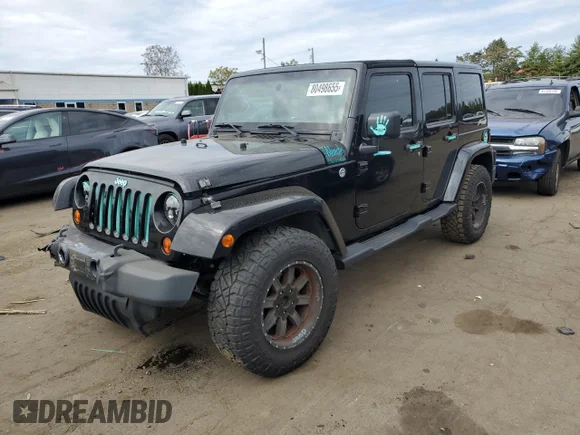 ✅ 2013 Jeep Wrangler Unlimited Moab • VIN: 1C4HJWEGXDL588647 • Lot: 80498655. Listed on Copart with 88,087 mi. Free auction sales archive from the USA and detailed vehicle history report at DreamBid. Image 1.