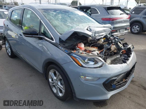 ✅ 2019 Chevrolet Bolt EV LT • VIN: 1G1FY6S03K4114372 • Lot: 43284754. Listed on IAAI with 67,027 mi. Free auction sales archive from the USA and detailed vehicle history report at DreamBid. Image 1.