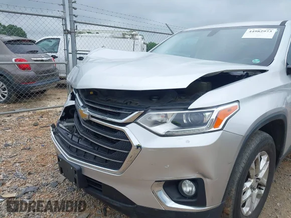 ✅ 2018 Chevrolet Traverse LT Cloth • VIN: 1GNERGKW1JJ271397 • Lot: 44982973. Listed on IAAI with 166,899 mi. Free auction sales archive from the USA and detailed vehicle history report at DreamBid. Image 6.