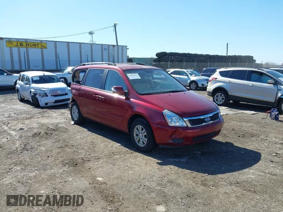 ✅ 2012 Kia Sedona LX • VIN: KNDMG4C7XC6432786 • Lot: 41808036. Wystawiony na IAAI z przebiegiem 158 665 mil. Bezpłatny archiwum sprzedaży aukcyjnych z USA i szczegółowy raport historii pojazdu na DreamBid. Zdjęcie 1.
