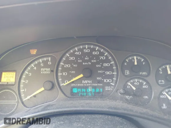 ✅ 2000 GMC Sierra 1500 SL • VIN: 1GTEK14V5YE412781 • Lot: 42486618. Wystawiony na IAAI z przebiegiem 248 167 mil. Bezpłatny archiwum sprzedaży aukcyjnych z USA i szczegółowy raport historii pojazdu na DreamBid. Zdjęcie 7.
