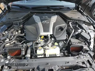 ✅ 2018 Infiniti Q50 Red Sport 400 • VIN: JN1FV7AR9JM700369 • Lot: 67057675. Listed on Copart with 59,207 mi. Free auction sales archive from the USA and detailed vehicle history report at DreamBid. Image 14.