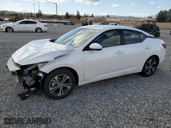 ✅ 2022 Nissan Sentra SV • VIN: 3N1AB8CVXNY312265 • Lot: 42206583. Wystawiony na Copart z przebiegiem 3 961 mil. Bezpłatny archiwum sprzedaży aukcyjnych z USA i szczegółowy raport historii pojazdu na DreamBid. Zdjęcie 1.