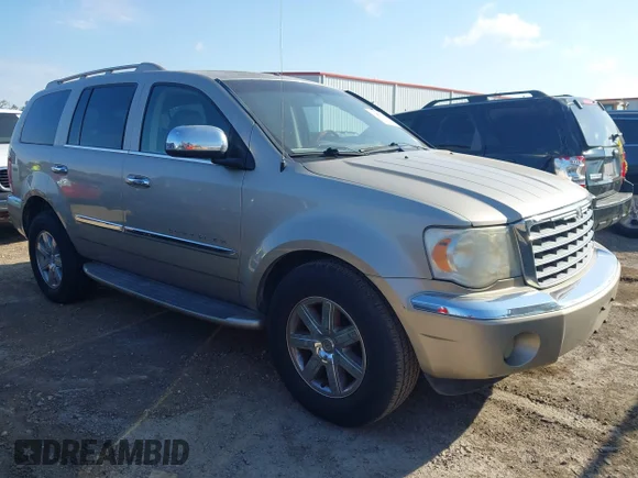 ✅ 2009 Chrysler Aspen Limited • VIN: 1A8HX58P09F708457 • Lot: 42961126. Listed on IAAI with 89,054 mi. Free auction sales archive from the USA and detailed vehicle history report at DreamBid. Image 1.