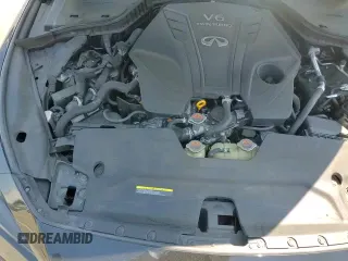 ✅ 2019 Infiniti Q50 Red Sport 400 • VIN: JN1FV7AP3KM761040 • Lot: 68048655. Listed on Copart with 57,907 mi. Free auction sales archive from the USA and detailed vehicle history report at DreamBid. Image 15.