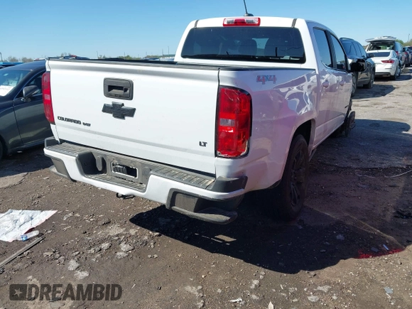 ✅ 2018 Chevrolet Colorado 4WD LT • VIN: 1GCGTCEN4J1328383 • Lot: 44590290. Wystawiony na IAAI z przebiegiem 127 860 mil. Bezpłatny archiwum sprzedaży aukcyjnych z USA i szczegółowy raport historii pojazdu na DreamBid. Zdjęcie 4.