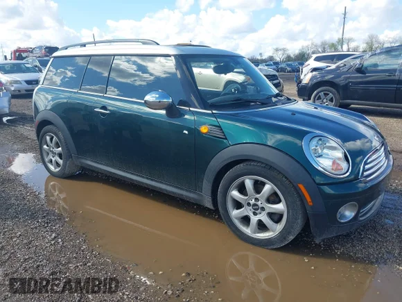 ✅ 2009 MINI Clubman • VIN: WMWML33599TX33691 • Лот: 44899600. Опубліковано раніше на IAAI з пробігом 115 335 миль. Безкоштовний доступ до архіву аукціонних продажів зі США та докладний звіт про історію автомобіля на DreamBid. Зображення 1.