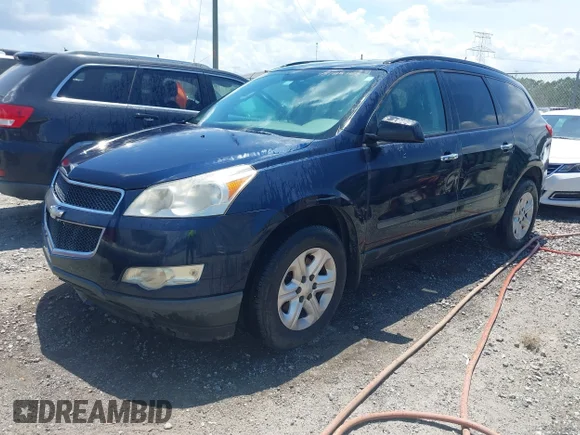 ✅ 2012 Chevrolet Traverse LS • VIN: 1GNKREED4CJ141411 • Lot: 45188162. Wystawiony na IAAI z przebiegiem 216 461 mil. Bezpłatny archiwum sprzedaży aukcyjnych z USA i szczegółowy raport historii pojazdu na DreamBid. Zdjęcie 2.