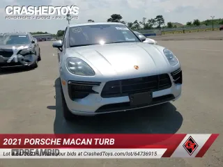 ✅ 2021 Porsche Macan Turbo • VIN: WP1AF2A50MLB60763 • Лот: 64736915. Опубликован ранее на Copart с пробегом 52 192 миль. Бесплатный доступ к архиву аукционных продаж из США и подробный отчёт об истории автомобиля на DreamBid. Изображение 18.