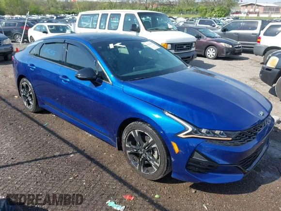 ✅ 2021 Kia K5 GT-Line • VIN: 5XXG64J26MG033271 • Lot: 42035435. Listed on IAAI with 62,170 mi. Free auction sales archive from the USA and detailed vehicle history report at DreamBid. Image 1.