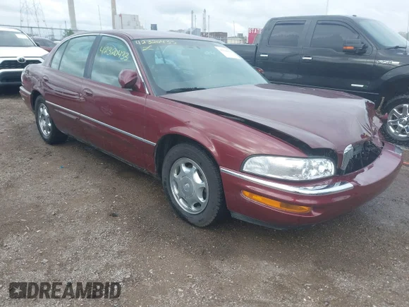 ✅ 1999 Buick Park Avenue • VIN: 1G4CW52K1X4627957 • Lot: 42320433. Wystawiony na IAAI z przebiegiem 195 146 mil. Bezpłatny archiwum sprzedaży aukcyjnych z USA i szczegółowy raport historii pojazdu na DreamBid. Zdjęcie 1.
