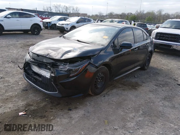 ✅ 2020 Toyota Corolla LE • VIN: JTDEPRAE3LJ038529 • Lot: 44684837. Listed on IAAI with 126,621 mi. Free auction sales archive from the USA and detailed vehicle history report at DreamBid. Image 2.