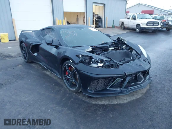 ✅ 2021 Chevrolet Corvette 3LT • VIN: 1G1YC2D47M5125016 • Lot: 43501074. Listed on IAAI with 16,834 mi. Free auction sales archive from the USA and detailed vehicle history report at DreamBid. Image 1.