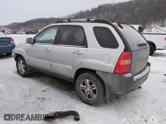 ✅ 2008 Kia Sportage LX • VIN: KNDJE723587485681 • Lot: 44302591. Wystawiony na IAAI z przebiegiem 103 542 mil. Bezpłatny archiwum sprzedaży aukcyjnych z USA i szczegółowy raport historii pojazdu na DreamBid. Zdjęcie 3.