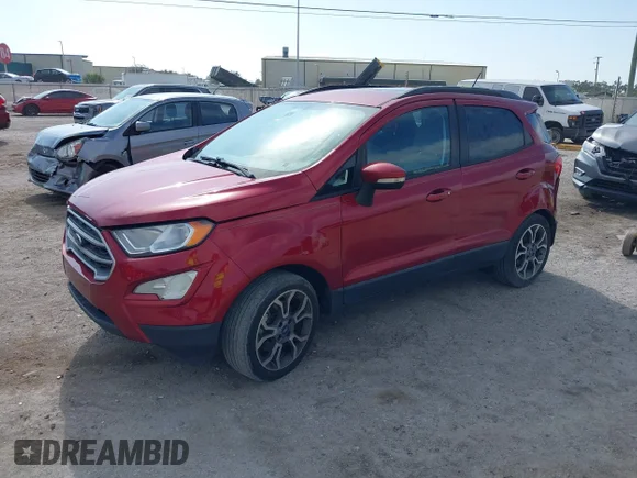✅ 2018 Ford EcoSport SE • VIN: MAJ3P1TE7JC223034 • Lot: 44081190. Wystawiony na IAAI z przebiegiem 89 698 mil. Bezpłatny archiwum sprzedaży aukcyjnych z USA i szczegółowy raport historii pojazdu na DreamBid. Zdjęcie 2.