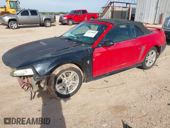 ✅ 2004 Ford Mustang Deluxe • VIN: 1FAFP44644F140508 • Лот: 45238468. Опубліковано раніше на IAAI з пробігом 165 250 миль. Безкоштовний доступ до архіву аукціонних продажів зі США та докладний звіт про історію автомобіля на DreamBid. Зображення 2.