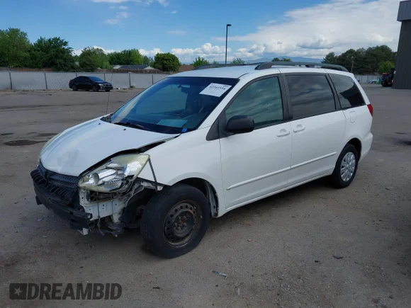 ✅ 2005 Toyota Sienna CE • VIN: 5TDZA23C75S297357 • Lot: 42341554. Wystawiony na IAAI z przebiegiem 213 718 mil. Bezpłatny archiwum sprzedaży aukcyjnych z USA i szczegółowy raport historii pojazdu na DreamBid. Zdjęcie 2.