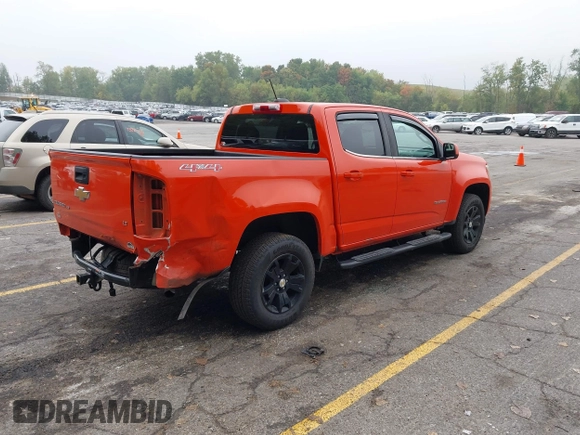 ✅ 2019 Chevrolet Colorado 4WD LT • VIN: 1GCGTCEN1K1233944 • Lot: 43298929. Wystawiony na IAAI z przebiegiem 167 806 mil. Bezpłatny archiwum sprzedaży aukcyjnych z USA i szczegółowy raport historii pojazdu na DreamBid. Zdjęcie 4.