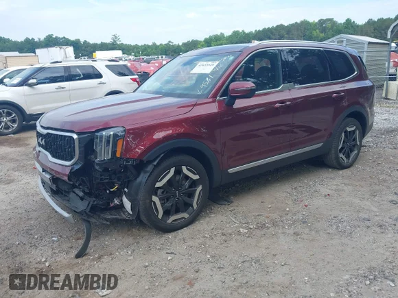 ✅ 2023 Kia Telluride EX • VIN: 5XYP34GC5PG339581 • Лот: 42633549. Опубликован ранее на IAAI с пробегом 52 880 миль. Бесплатный доступ к архиву аукционных продаж из США и подробный отчёт об истории автомобиля на DreamBid. Изображение 2.