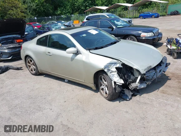 ✅ 2006 Infiniti G35 • VIN: JNKCV54E06M720478 • Lot: 43964808. Wystawiony na IAAI z przebiegiem 140 560 mil. Bezpłatny archiwum sprzedaży aukcyjnych z USA i szczegółowy raport historii pojazdu na DreamBid. Zdjęcie 1.