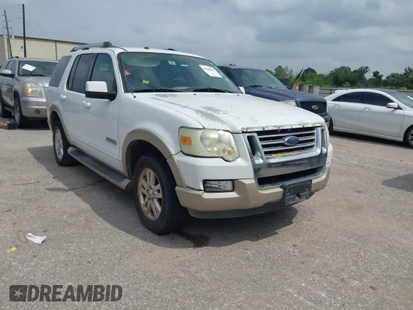 ✅ 2006 Ford Explorer Eddie Bauer • VIN: 1FMEU64E26ZA26893 • Lot: 44948005. Listed on IAAI with 187,735 mi. Free auction sales archive from the USA and detailed vehicle history report at DreamBid. Image 1.
