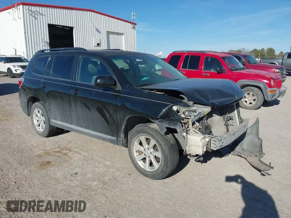 ✅ 2011 Toyota Highlander SE • VIN: 5TDZA3EH6BS008379 • Lot: 44459316. Listed on IAAI with 199,627 mi. Free auction sales archive from the USA and detailed vehicle history report at DreamBid. Image 1.