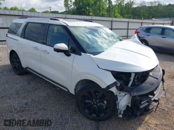 ✅ 2024 Kia Carnival SX • VIN: KNDNE5H37R6403146 • Лот: 42038227. Опубликован ранее на IAAI с пробегом Не указан. Бесплатный доступ к архиву аукционных продаж из США и подробный отчёт об истории автомобиля на DreamBid. Изображение 1.