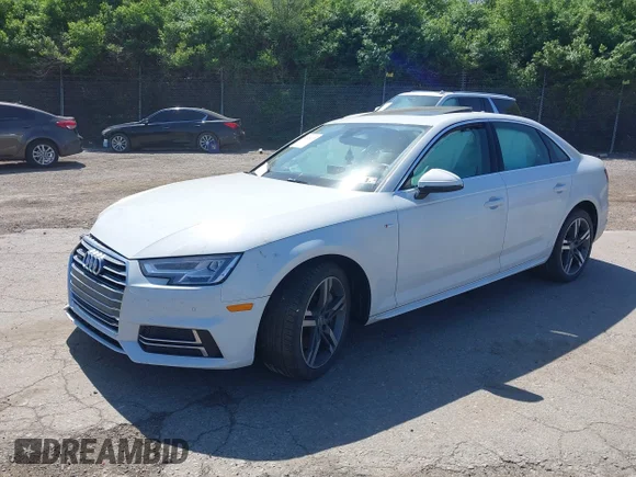 ✅ 2018 Audi A4 Premium Plus • VIN: WAUENAF4XJA062635 • Lot: 42128233. Wystawiony na IAAI z przebiegiem 40 497 mil. Bezpłatny archiwum sprzedaży aukcyjnych z USA i szczegółowy raport historii pojazdu na DreamBid. Zdjęcie 2.