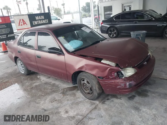 ✅ 1998 Toyota Corolla VE • VIN: 1NXBR12E8WZ042023 • Lot: 43368390. Wystawiony na IAAI z przebiegiem Nie podano. Bezpłatny archiwum sprzedaży aukcyjnych z USA i szczegółowy raport historii pojazdu na DreamBid. Zdjęcie 1.