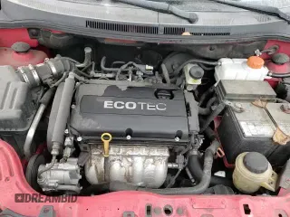 2011 Chevrolet Aveo 1LT z VIN KL1TD5DE3BB122404, wystawiony jako Copart lot #84107004 z przebiegiem 185 609 mil mil oraz Szkoda całkowita • Salvage title. Historia ofert i sprzedaży dostępna na DreamBid. Obrazek 13.