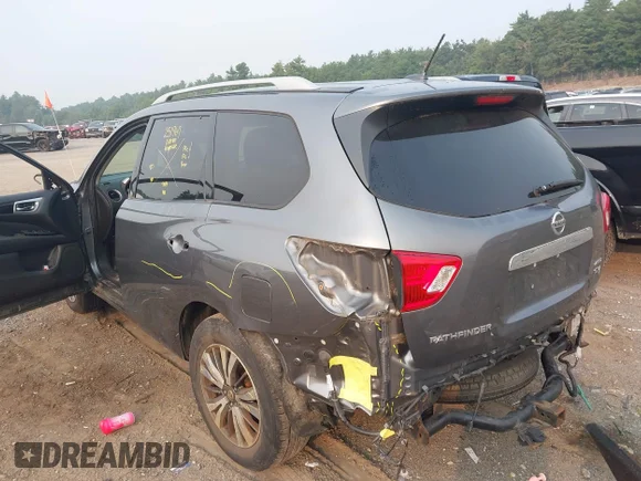 ✅ 2017 Nissan Pathfinder S • VIN: 5N1DR2MM1HC675944 • Лот: 42874421. Опубліковано раніше на IAAI з пробігом 79 479 миль. Безкоштовний доступ до архіву аукціонних продажів зі США та докладний звіт про історію автомобіля на DreamBid. Зображення 3.
