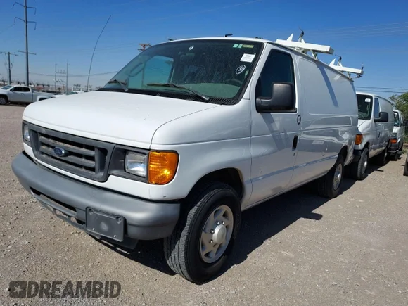 ✅ 2007 Ford Econoline Cargo Commercial • VIN: 1FTNE24LX7DA66517 • Lot: 42508158. Wystawiony na IAAI z przebiegiem 125 518 mil. Bezpłatny archiwum sprzedaży aukcyjnych z USA i szczegółowy raport historii pojazdu na DreamBid. Zdjęcie 1.