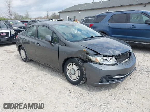 ✅ 2013 Honda Civic HF • VIN: 2HGFB2F66DH527748 • Lot: 44796760. Listed on IAAI with 293,722 mi. Free auction sales archive from the USA and detailed vehicle history report at DreamBid. Image 1.