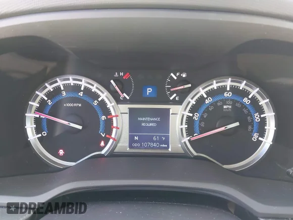 ✅ 2015 Toyota 4Runner Limited • VIN: JTEBU5JR5F5221849 • Lot: 43419177. Wystawiony na IAAI z przebiegiem 107 840 mil. Bezpłatny archiwum sprzedaży aukcyjnych z USA i szczegółowy raport historii pojazdu na DreamBid. Zdjęcie 7.