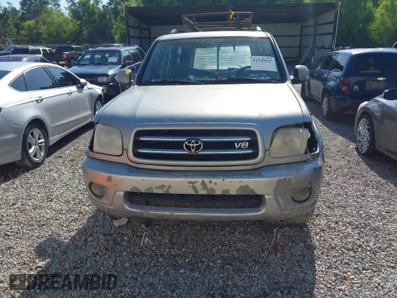 ✅ 2001 Toyota Sequoia Limited • VIN: 5TDZT38A71S018748 • Lot: 42349647. Wystawiony na IAAI z przebiegiem Nie podano. Bezpłatny archiwum sprzedaży aukcyjnych z USA i szczegółowy raport historii pojazdu na DreamBid. Zdjęcie 6.