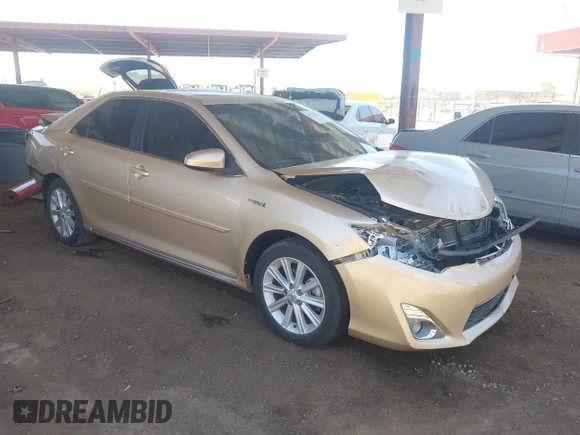 ✅ 2012 Toyota Camry XLE • VIN: 4T1BD1FK2CU044425 • Lot: 45273876. Listed on IAAI with 106,386 mi. Free auction sales archive from the USA and detailed vehicle history report at DreamBid. Image 1.
