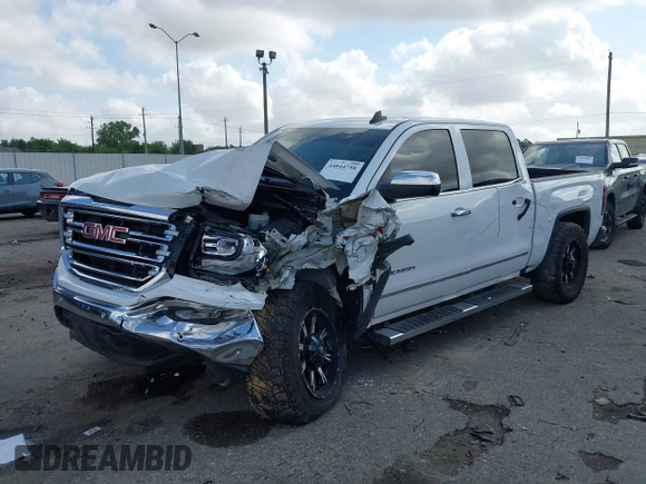✅ 2018 GMC Sierra 1500 SLT • VIN: 3GTP1NEC8JG266942 • Лот: 44844758. Опубліковано раніше на IAAI з пробігом 77 199 миль. Безкоштовний доступ до архіву аукціонних продажів зі США та докладний звіт про історію автомобіля на DreamBid. Зображення 2.