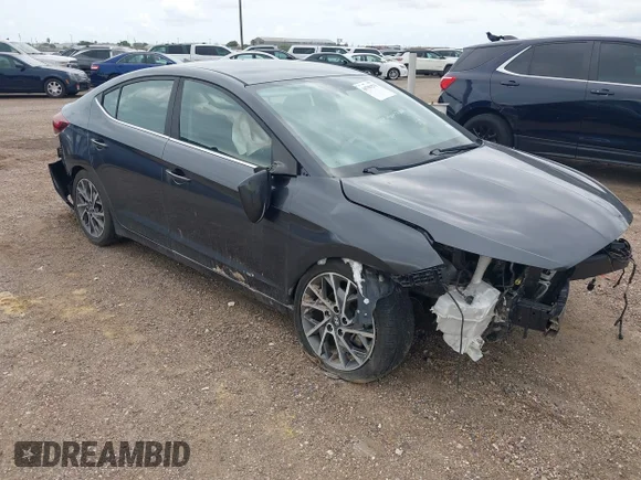 ✅ 2020 Hyundai Elantra SEL • VIN: 5NPD84LF4LH555963 • Lot: 44799275. Listed on IAAI with 63,042 mi. Free auction sales archive from the USA and detailed vehicle history report at DreamBid. Image 1.