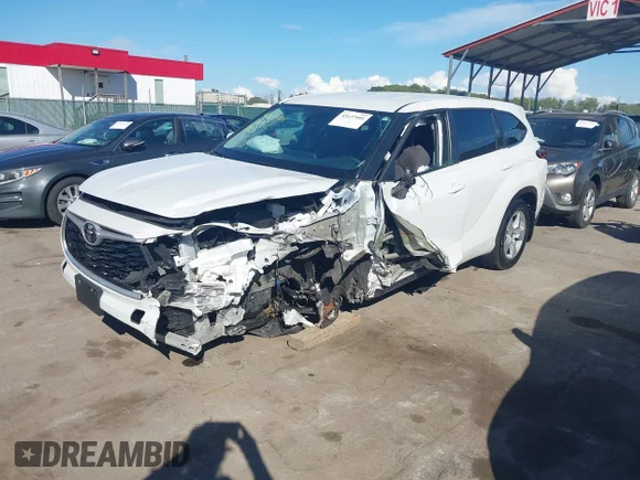 ✅ 2023 Toyota Highlander XSE • VIN: 5TDKDRAH5PS500975 • Lot: 43137001. Wystawiony na IAAI z przebiegiem 36 020 mil. Bezpłatny archiwum sprzedaży aukcyjnych z USA i szczegółowy raport historii pojazdu na DreamBid. Zdjęcie 2.