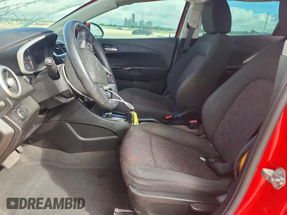 ✅ 2018 Chevrolet Sonic LT • VIN: 1G1JD6SH3J4107951 • Lot: 56674186. Listed on Copart with 38,876 mi. Free auction sales archive from the USA and detailed vehicle history report at DreamBid. Image 7.