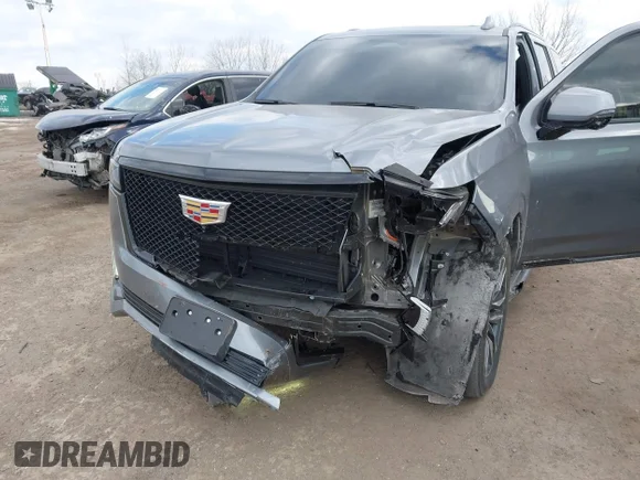 ✅ 2021 Cadillac Escalade ESV Sport • VIN: 1GYS4NKL7MR195544 • Lot: 41429022. Wystawiony na IAAI z przebiegiem 57 621 mil. Bezpłatny archiwum sprzedaży aukcyjnych z USA i szczegółowy raport historii pojazdu na DreamBid. Zdjęcie 6.