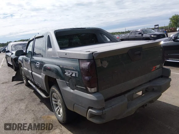 ✅ 2002 Chevrolet Avalanche • VIN: 3GNEK13T22G167526 • Lot: 45181819. Wystawiony na IAAI z przebiegiem 208 252 mil. Bezpłatny archiwum sprzedaży aukcyjnych z USA i szczegółowy raport historii pojazdu na DreamBid. Zdjęcie 3.